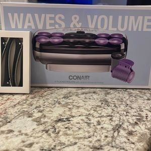 Conair Waves & Volume 12 Flocked Rollers with ceramic infused technology